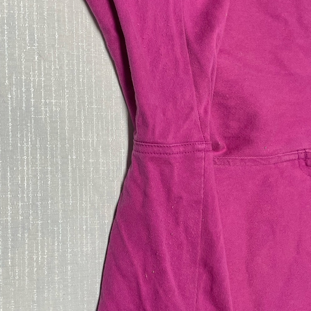 Women's Magenta Cargo Shorts with Front Pockets - Picture 7 of 7